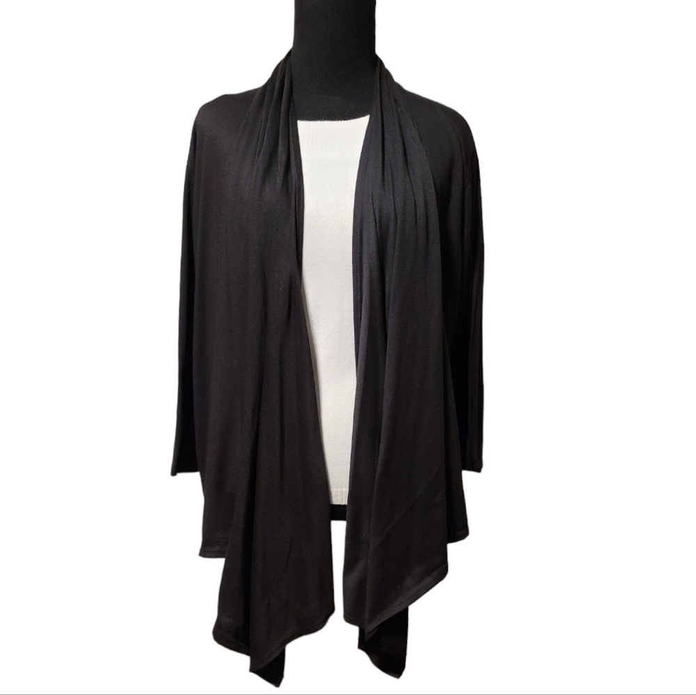 Candy Rain Black Cardigan Size 1X